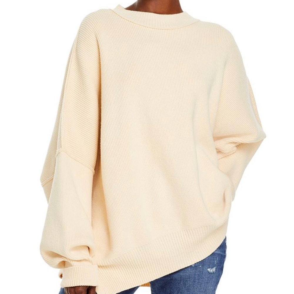 Tan colored Free People easy street tunic